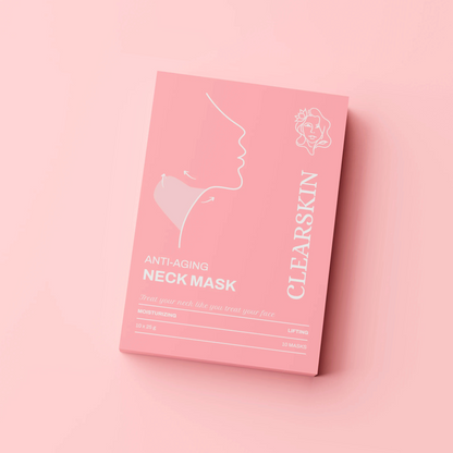 Masque anti-âge pour le cou