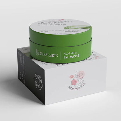 Masques pour les yeux à l'aloe vera et au collagène